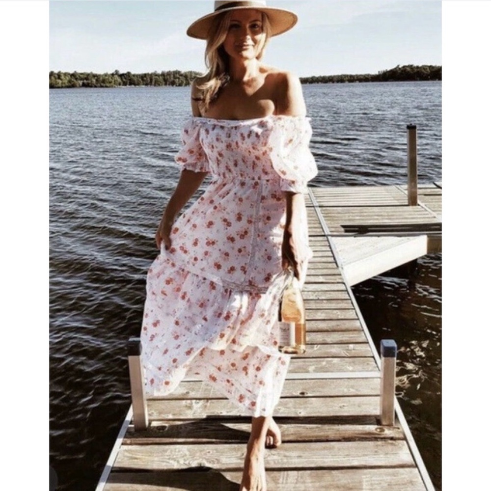 Loveshackfancy x target 
Size XXS floral tiered dress